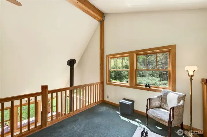 Great views out every window.
