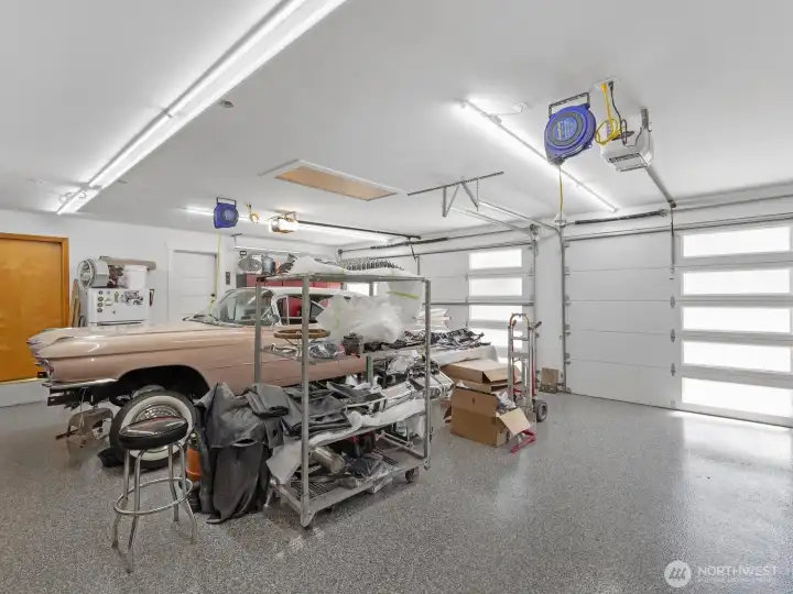 WOW! 3 car garage with mini split for year round comfort WOW! 3 car garage with mini split for year round comfort