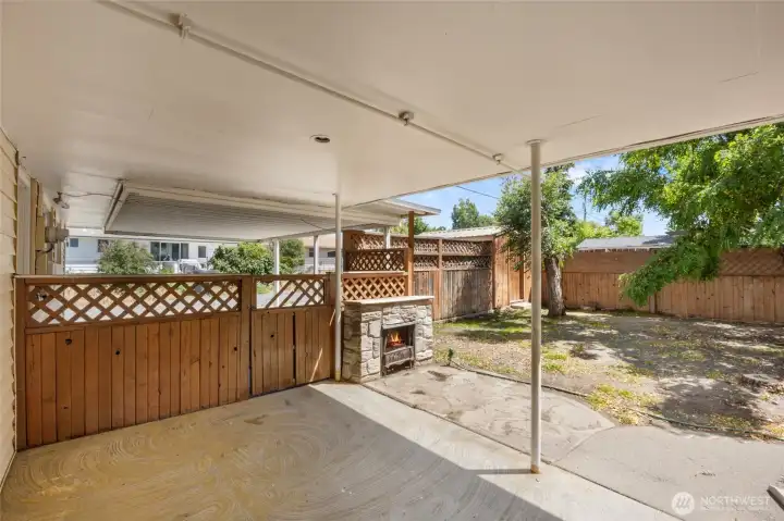 Covered Patio