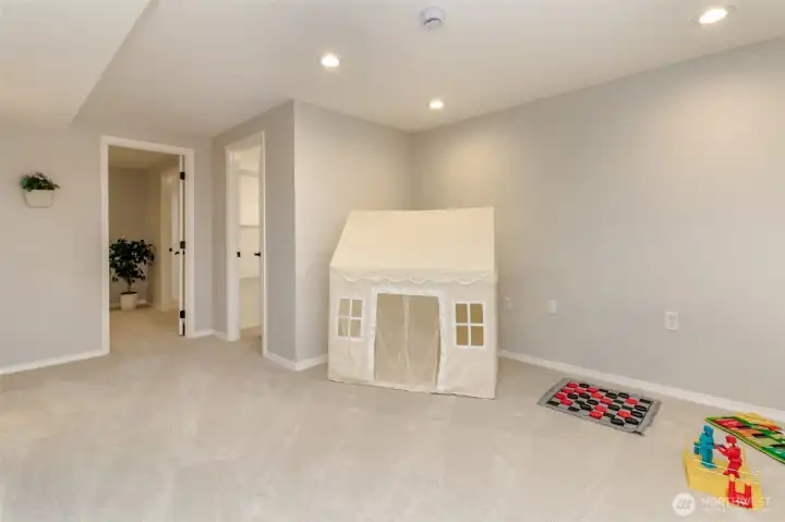 Need a spot for a 2nd kitchen? Want a play area for the kids or a cool area for a bar?