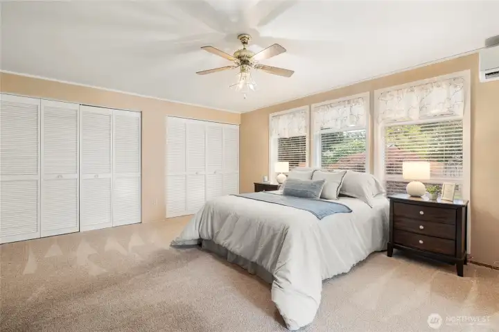 Large primary bedroom