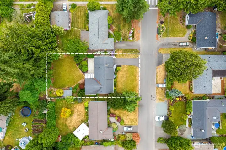 Nice size flat lot