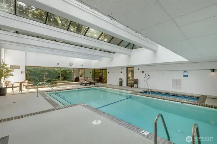 Pool & Hot tub- Amenity on level PL Pool & Hot tub- Amenity on level PL