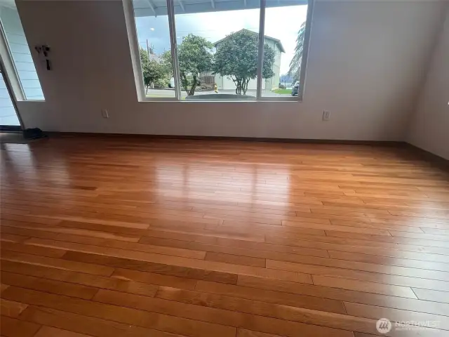 beautiful real wood floors