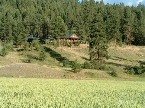 View of main house from field