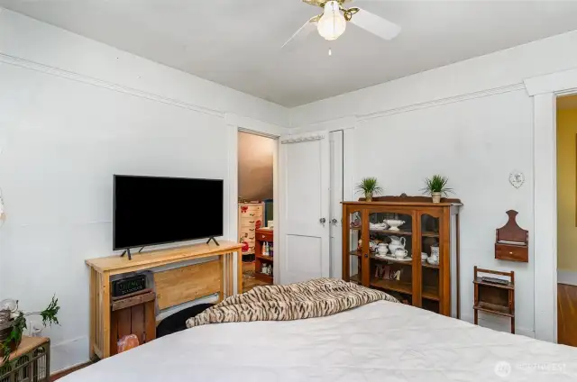 Second guest bedroom with easy access to the main floor bathroom.