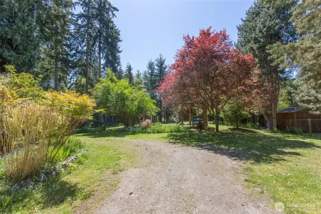 Driveway with a view!