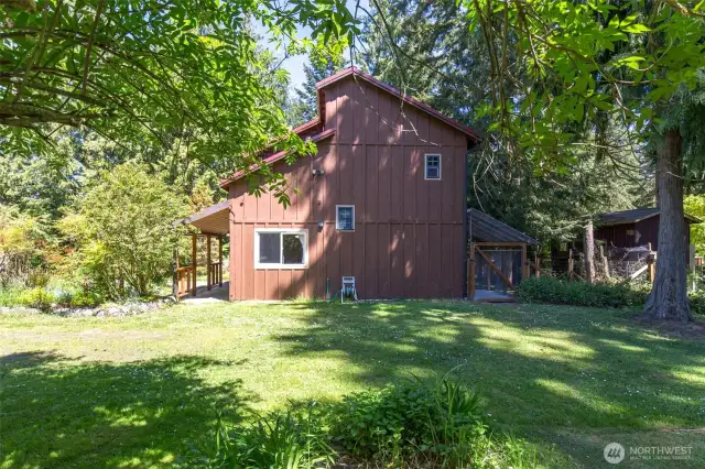 Side View of House