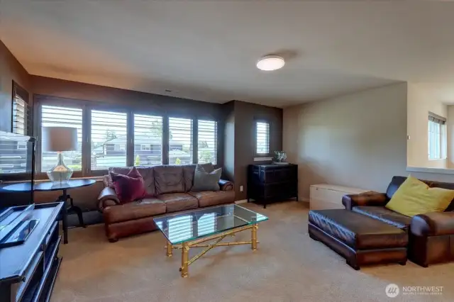 Oversized bonus room with plenty of natural light.