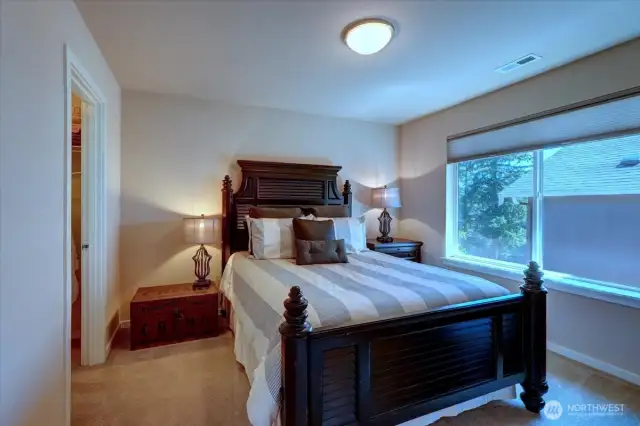 4th bedroom also features a walk-in closet.