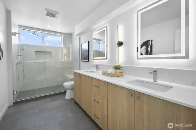 Photos are of model home 8825B. Finishes and layout may vary.