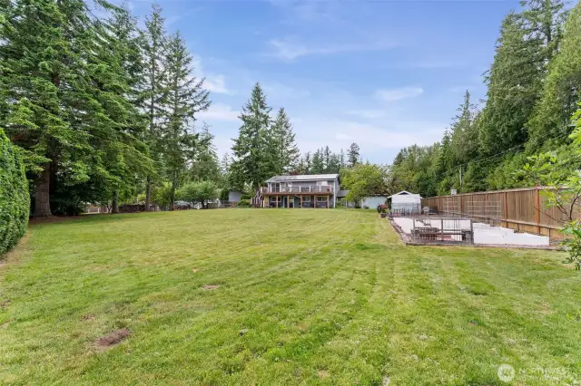Over a half acre here - Your dog will love this place!