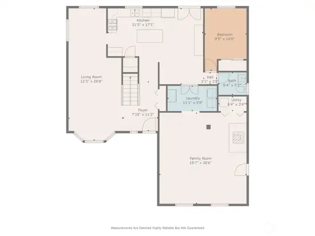 DOWNSTAIRS FLOORPLAN