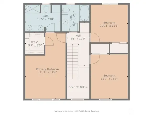 UPSTAIRS FLOORPLAN