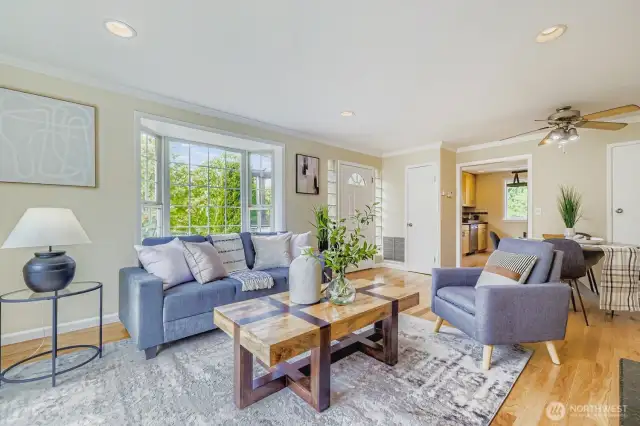 sunny bay window