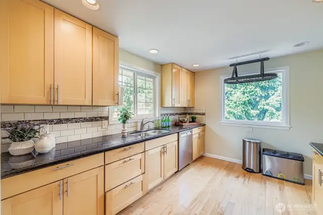 updated kitchen