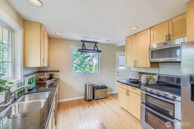 stainless steel appliances