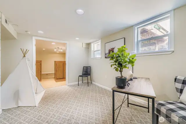 downstairs office or bedroom