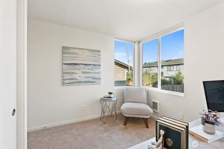 Corner unit with extra windows!