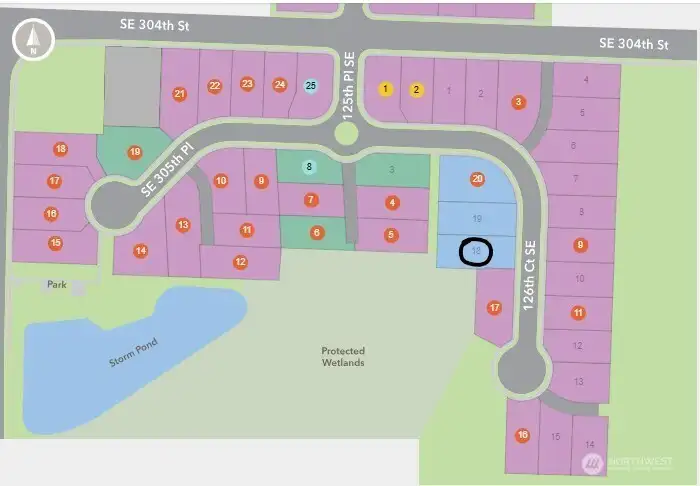 The Willows community map The Willows community map