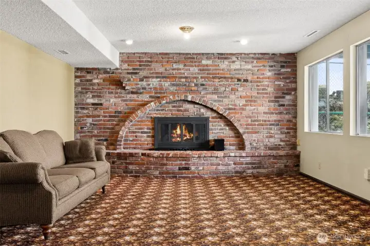 Warm and inviting recreation area