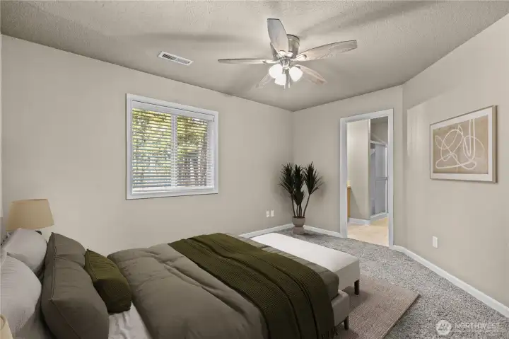 Bedroom #3 V-staged