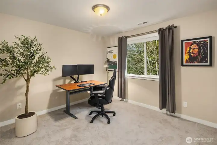 4th bedroom upstairs - currently used as office