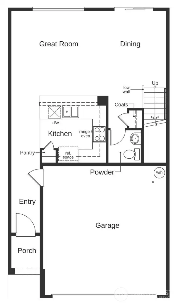 First floor plan