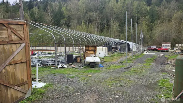 more hoop house pics