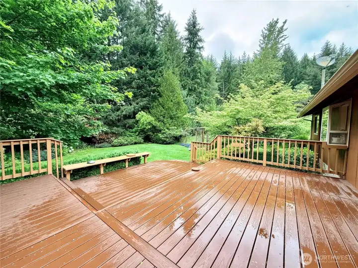 More of the deck.