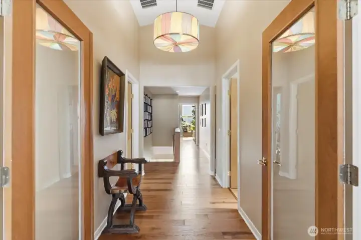 Third floor hallway. Third floor hallway.