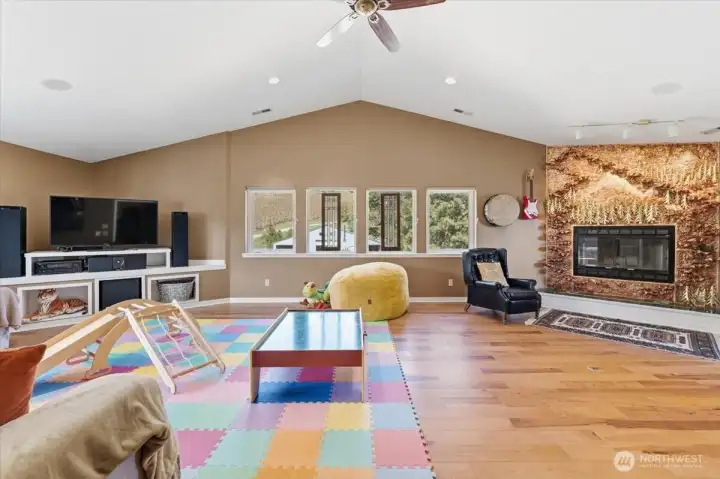 A grand third-floor entertainment space designed for unforgettable gatherings. A grand third-floor entertainment space designed for unforgettable gatherings.