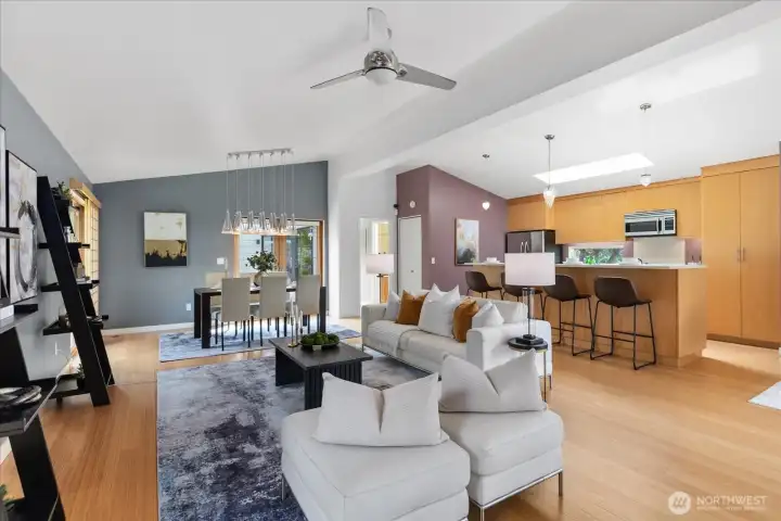 Vaulted ceilings