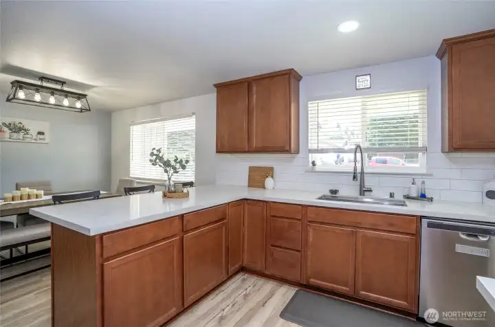 Updated kitchen