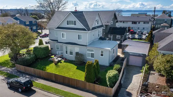 Fenced in yard space