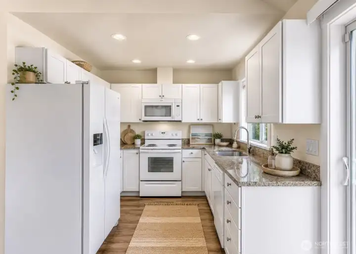 Kitchen Virtually Staged Kitchen Virtually Staged