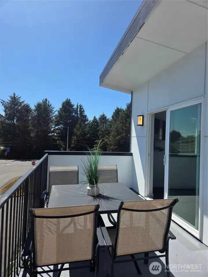 Patio furniture is included Patio furniture is included
