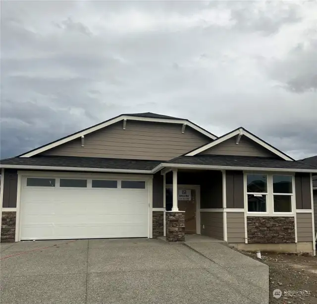 Picture of the actual house.  All other pictures are of a different 1980 plan.  Colors and upgrades may differ from the photos.  The cabinets are not white.