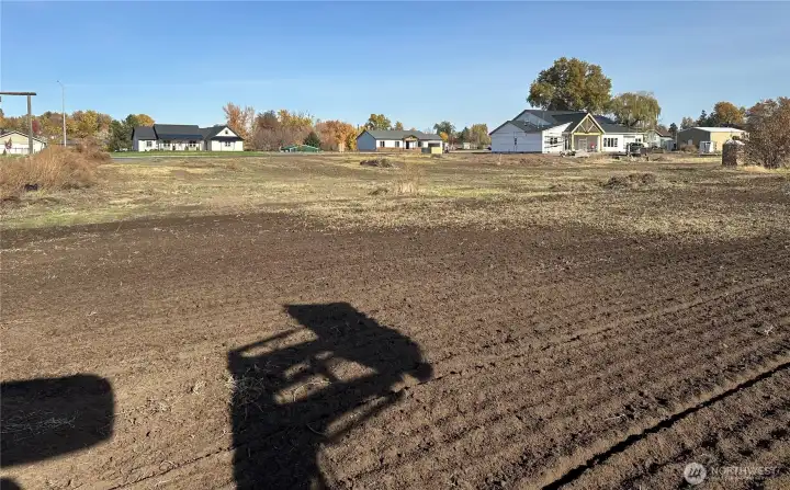 south corner looking to 12th street.  approximately 330 foot western border