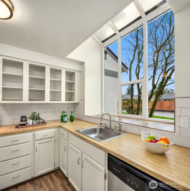 Large Kitchen Windows.