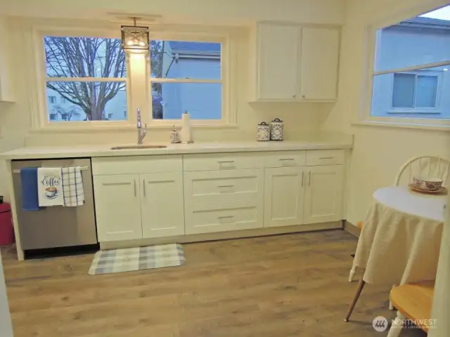 Kitchen recently remodeled.