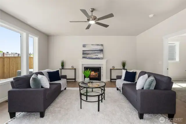 Home is under construction. Photos are of a previously built home from the same community with similar finishes that are staged. Builder reserves the right to change features, plans, prices & specifications without notice. Features vary by plan. Buyer to verify square footage.