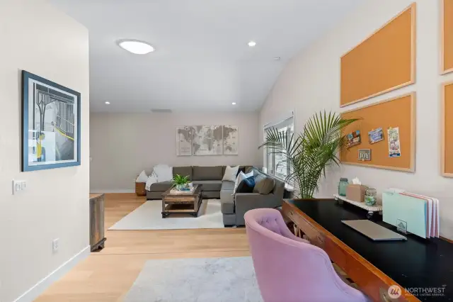 sunny office space
