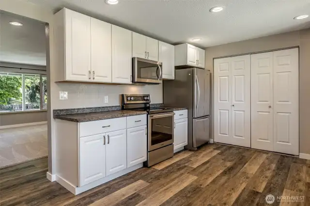 stainless steel appliances