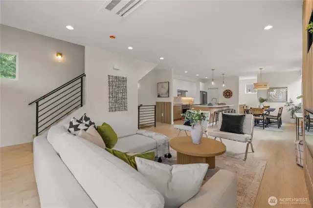 Open living concept