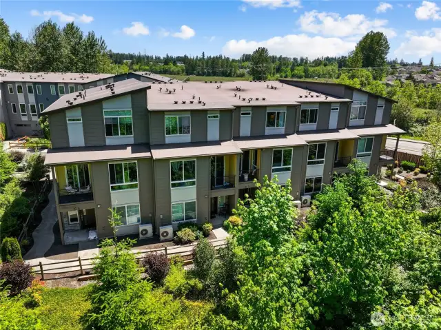 This newer townhome built in 2019 has been pre-inspected for peace of mind, perfect for those who value low maintenance living.