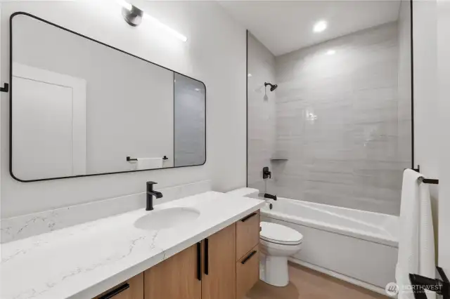 Private bathroom for lower room
