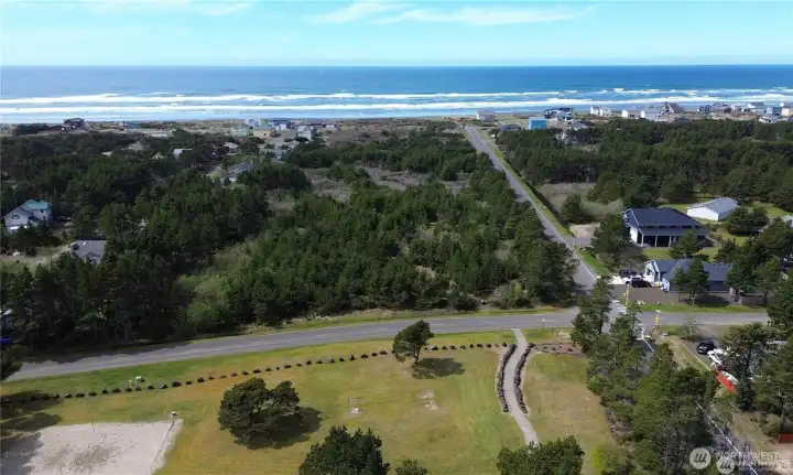Walk out property and Nature Trails with direct Beach Access