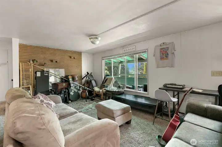 Living room of the house