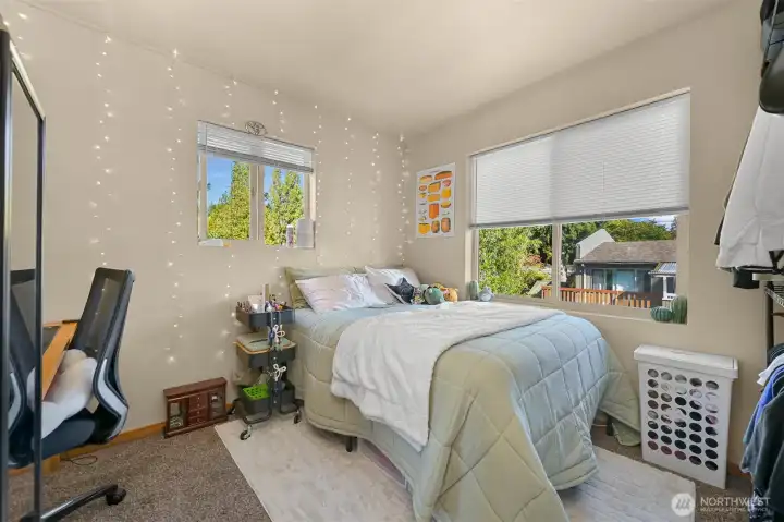 Bedroom 1 in duplex